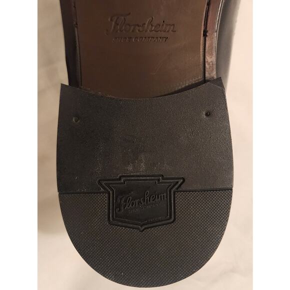 Florsheim Pisa Black Leather Crocodile Print Tassel Loafers Men’s 12 EEE NWOB main image 6